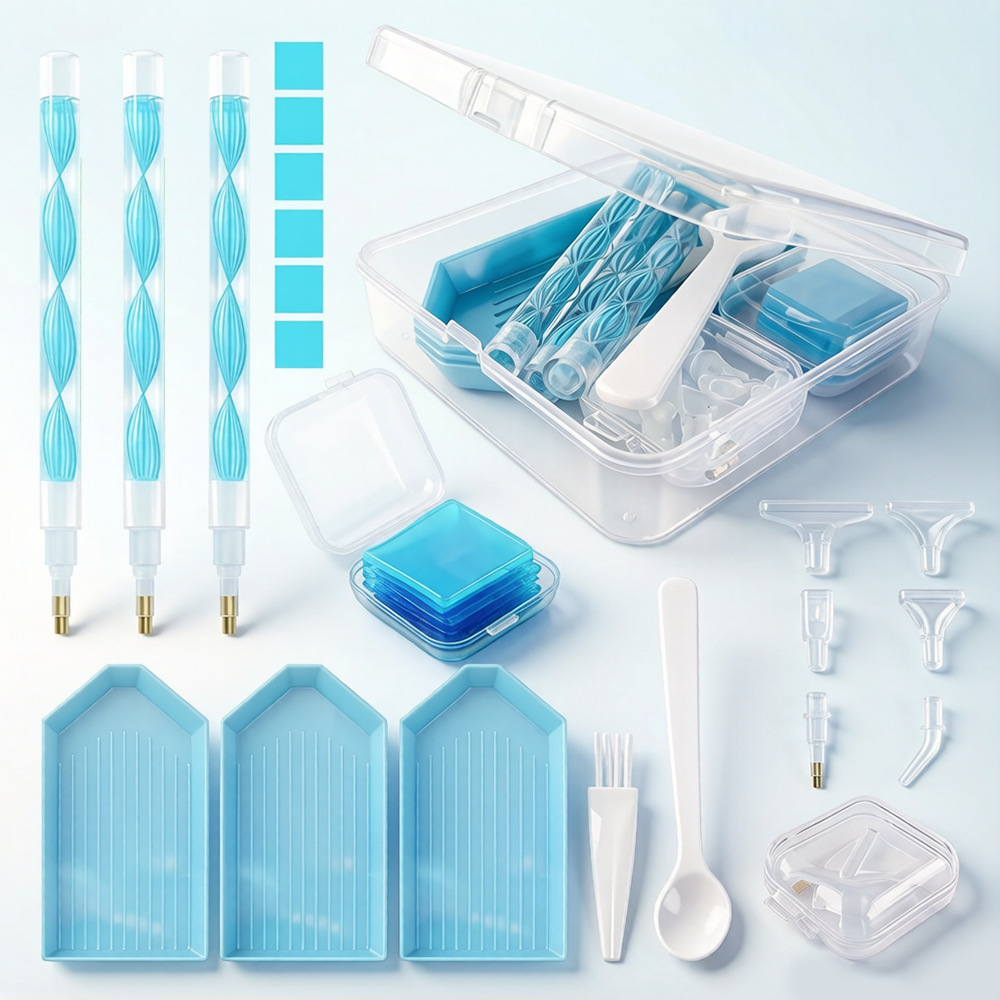 DIY Diamantmalerei Werkzeugset – Craft Embellishment Storage Bewertung und Preis