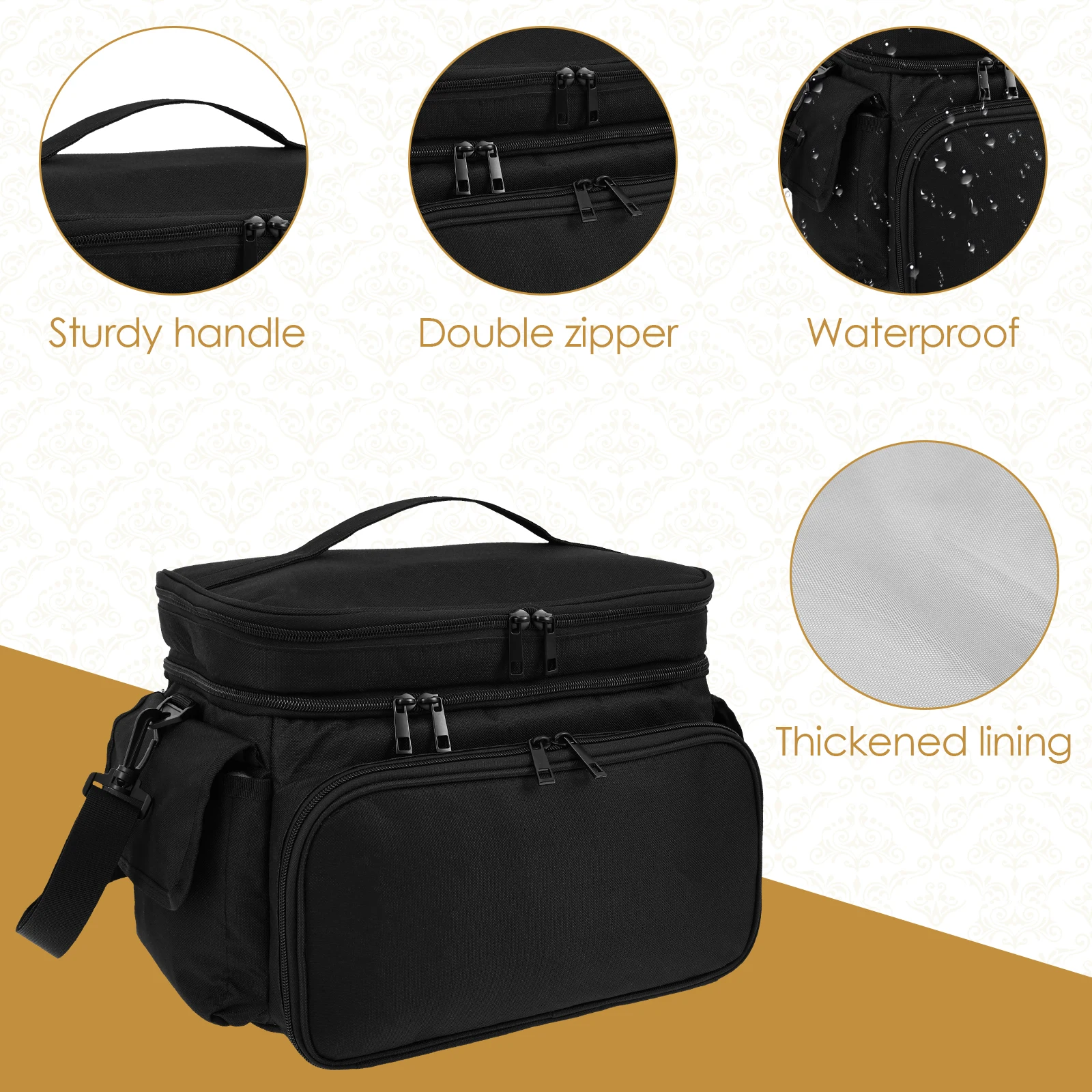 Große Nähtasche Wollstrick-Gar – Craft Embellishment Storage Bewertung und Preis