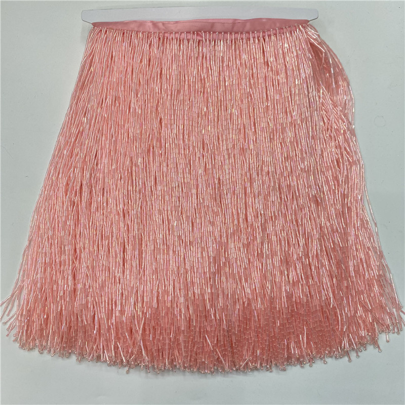 2metros/lot 30cm Breite Hohe Q – Beaded Trim Fringe Bewertung und Preis