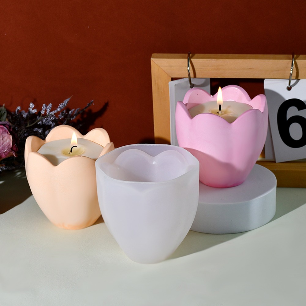 Tulpe Kerzenhalter Silikon For – Craft Embellishment Storage Bewertung und Preis