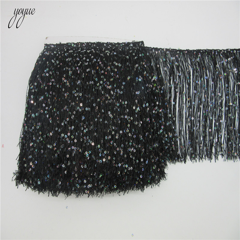 YOYUE 1 Yard 20 CM Lange Polye – Beaded Trim Fringe Bewertung und Preis