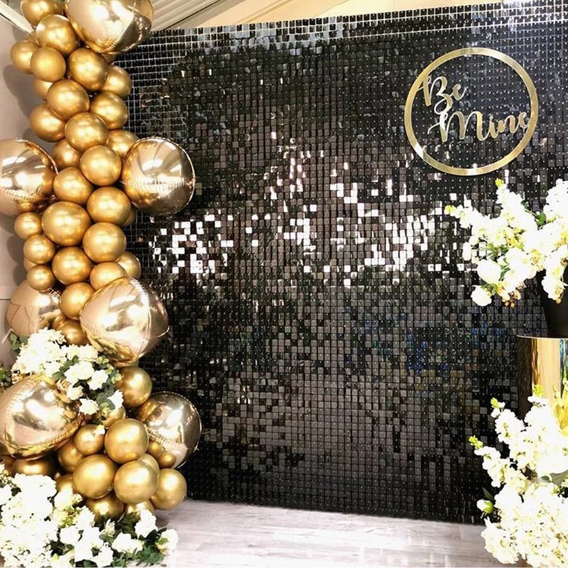 12/16/18/24 Stück Schimmernde  – Sequin Fabric Panel Bewertung und Preis