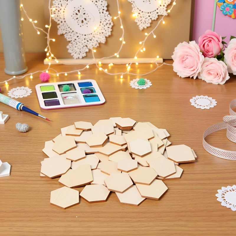 50 Stück 4 cm unlackierte Holz – Embellish Craft Bewertung und Preis